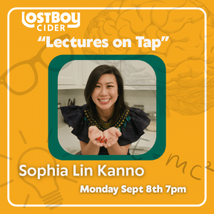 Speaker lectures on tap