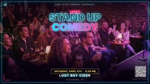 Stand Up comedy at lost boy